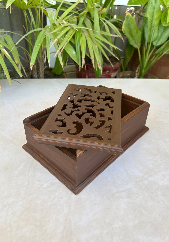 Symphony Carved Box - Artisan Wood