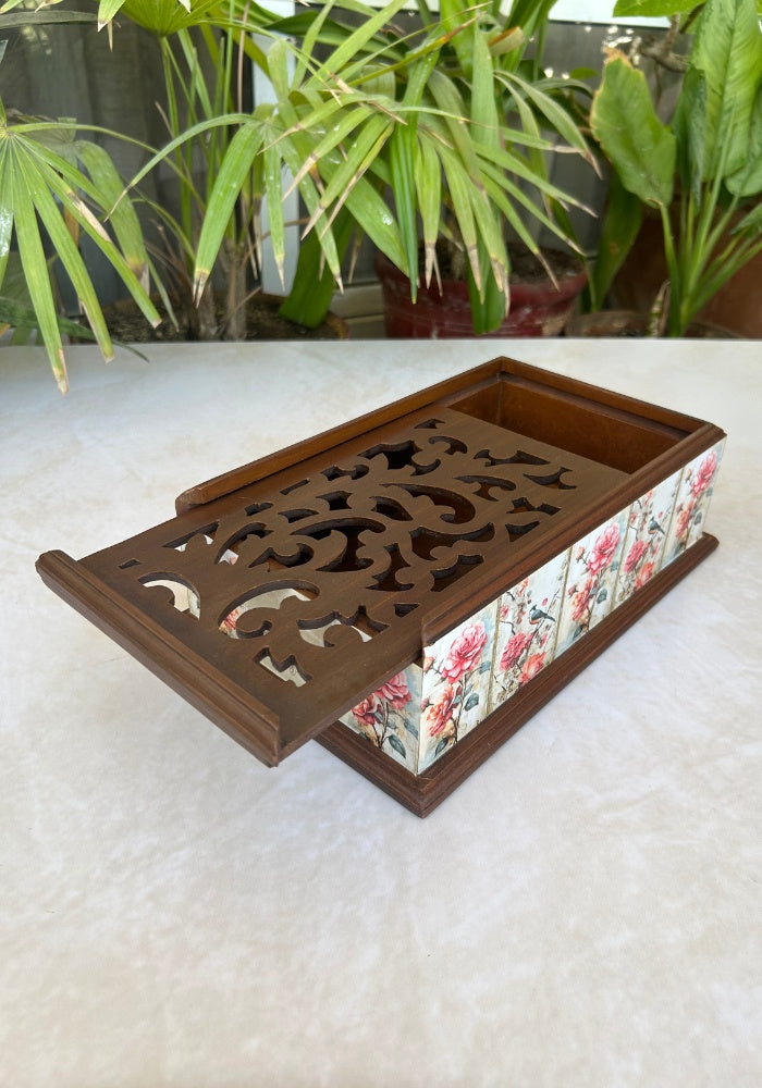 Symphony Carved Box - Pink Blossom