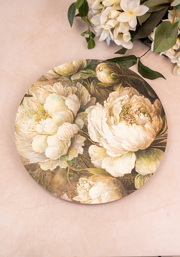 Turntable - Dancing Peonies - Standard