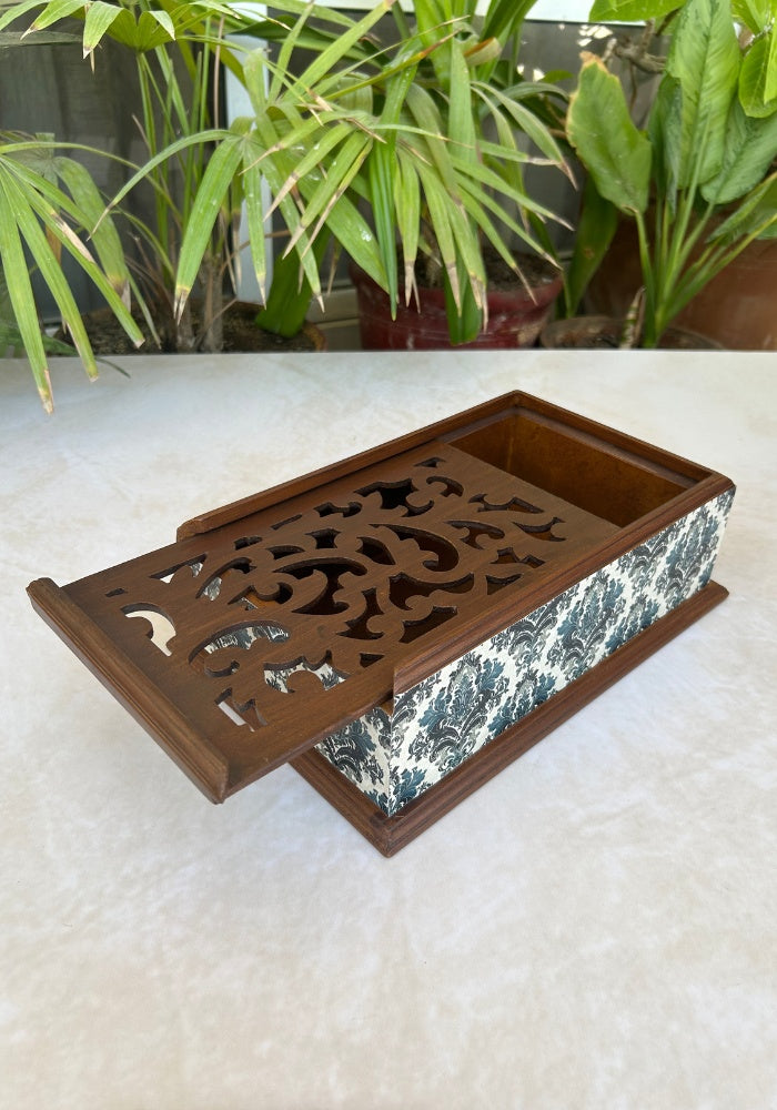 Symphony Carved Box - Damask