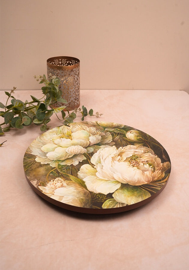 Turntable - Dancing Peonies - Standard