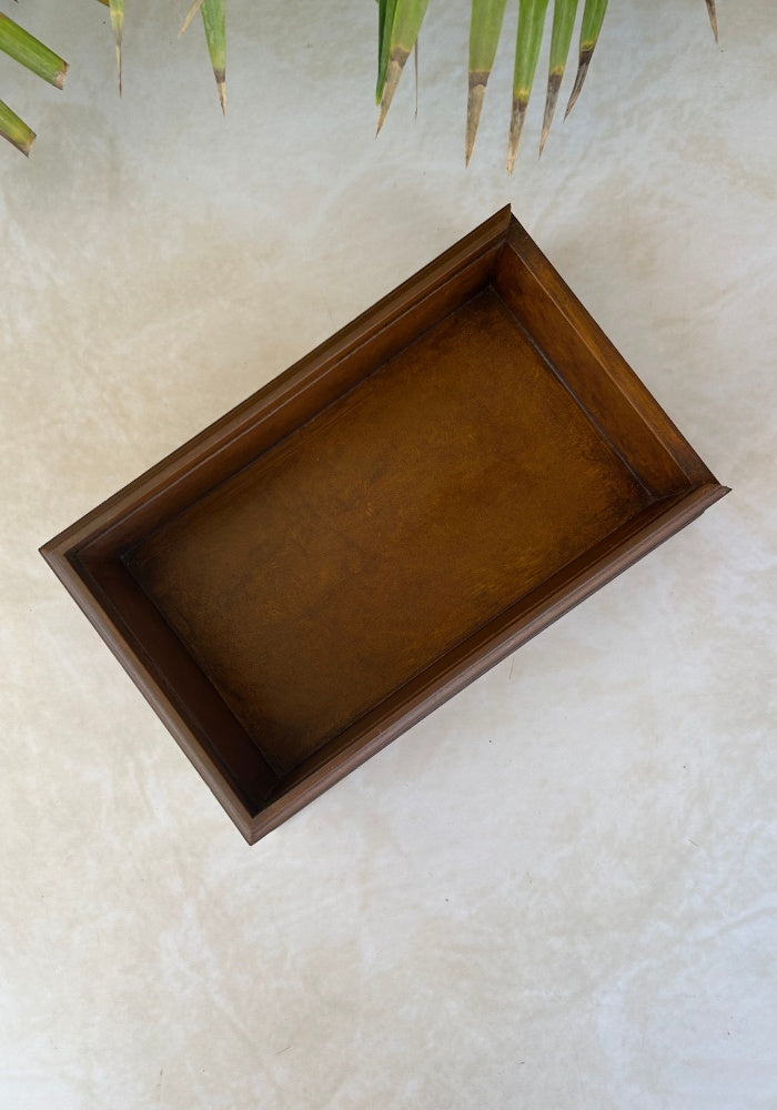 Symphony Carved Box - Golden Hues
