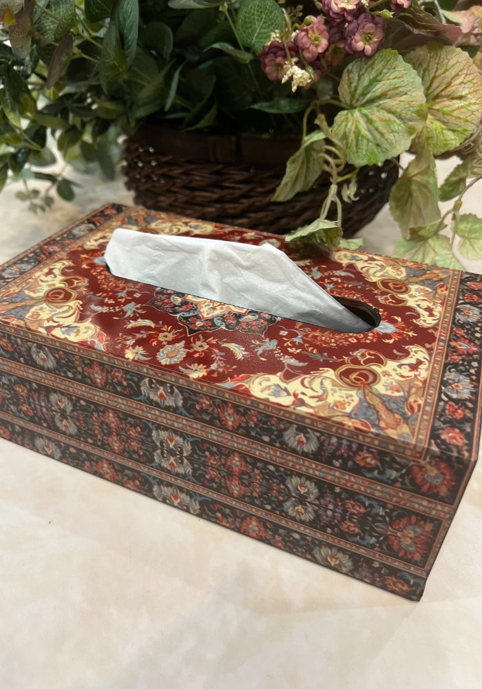 Engraved Tissue Box - The Luxury Series - Persian Charm