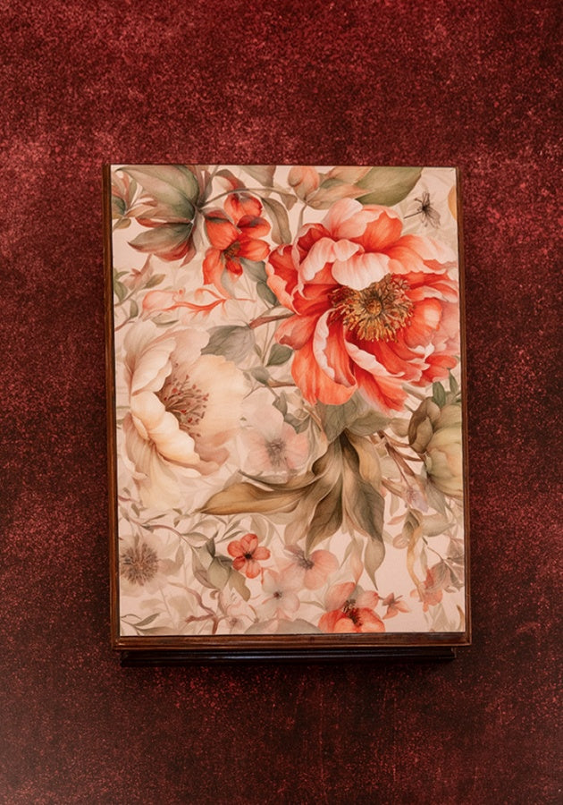 Cutlery Box - Floral Dance