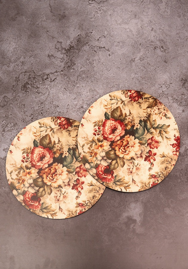 Dining Table Trivets - Gardenia (Round)
