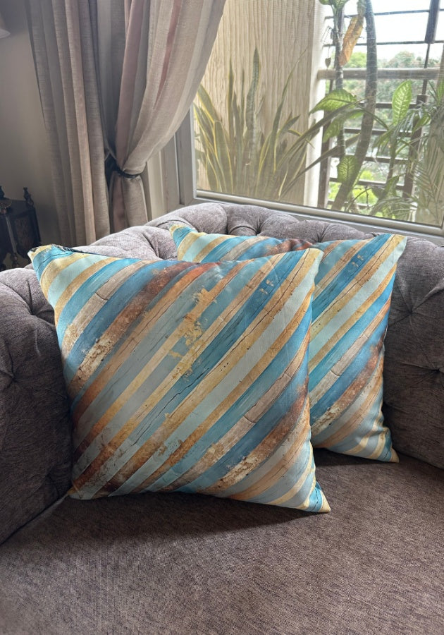 Reversible Cushion Covers - Oceanic