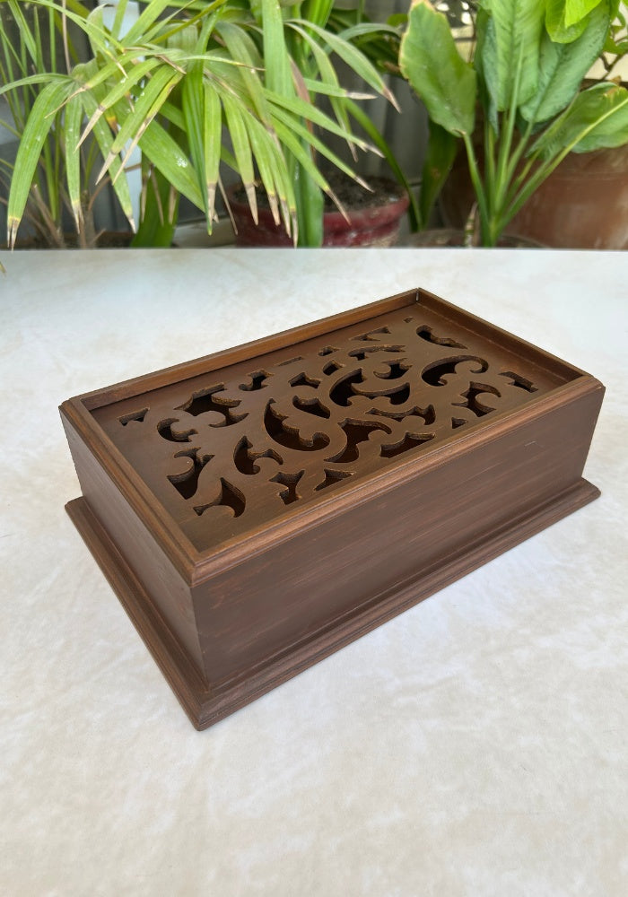 Symphony Carved Box - Artisan Wood