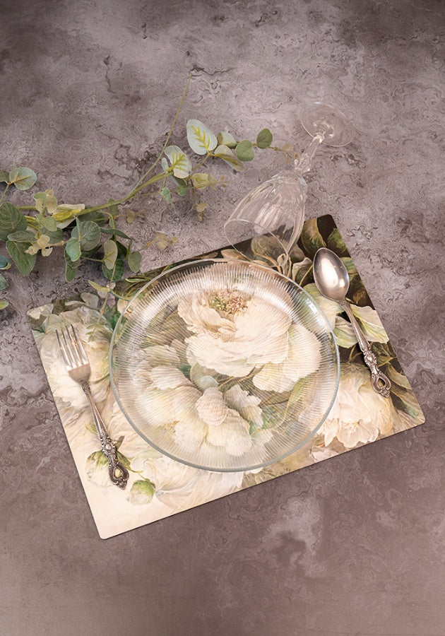 Dining Table Placemats - Dancing Peonies