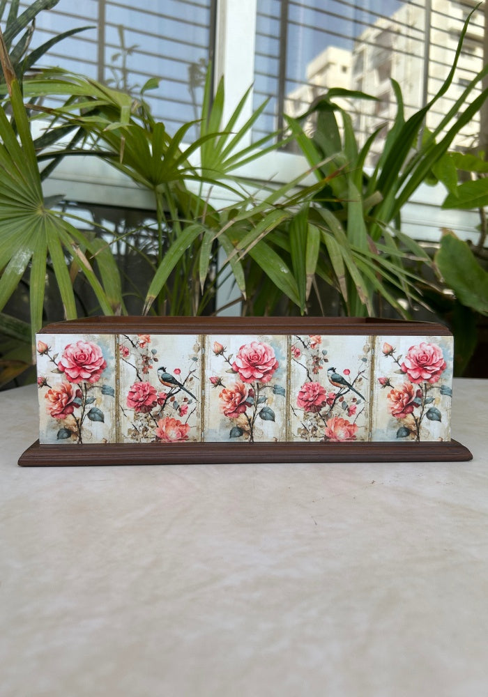 Symphony Carved Box - Pink Blossom