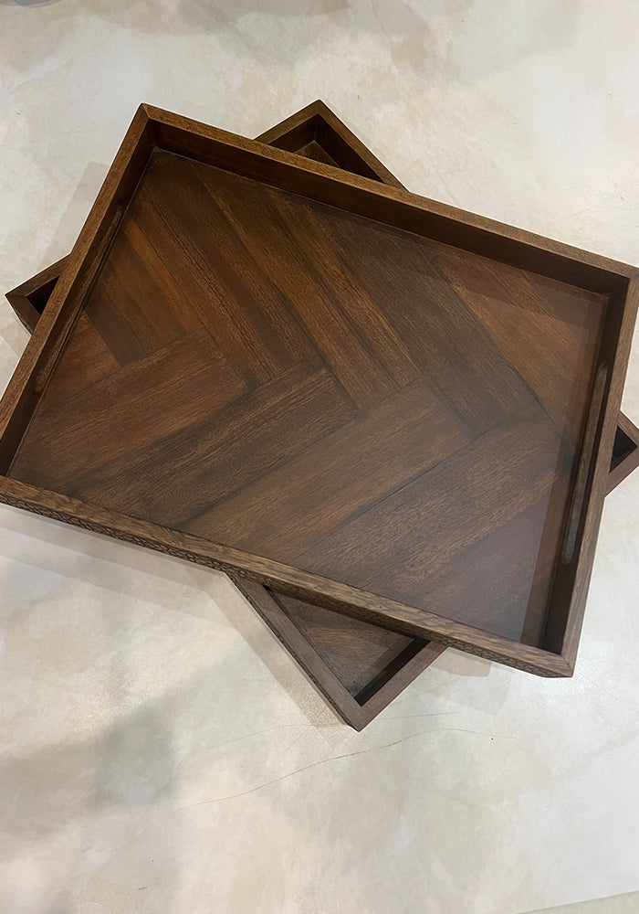 Wooden Engraved Tray