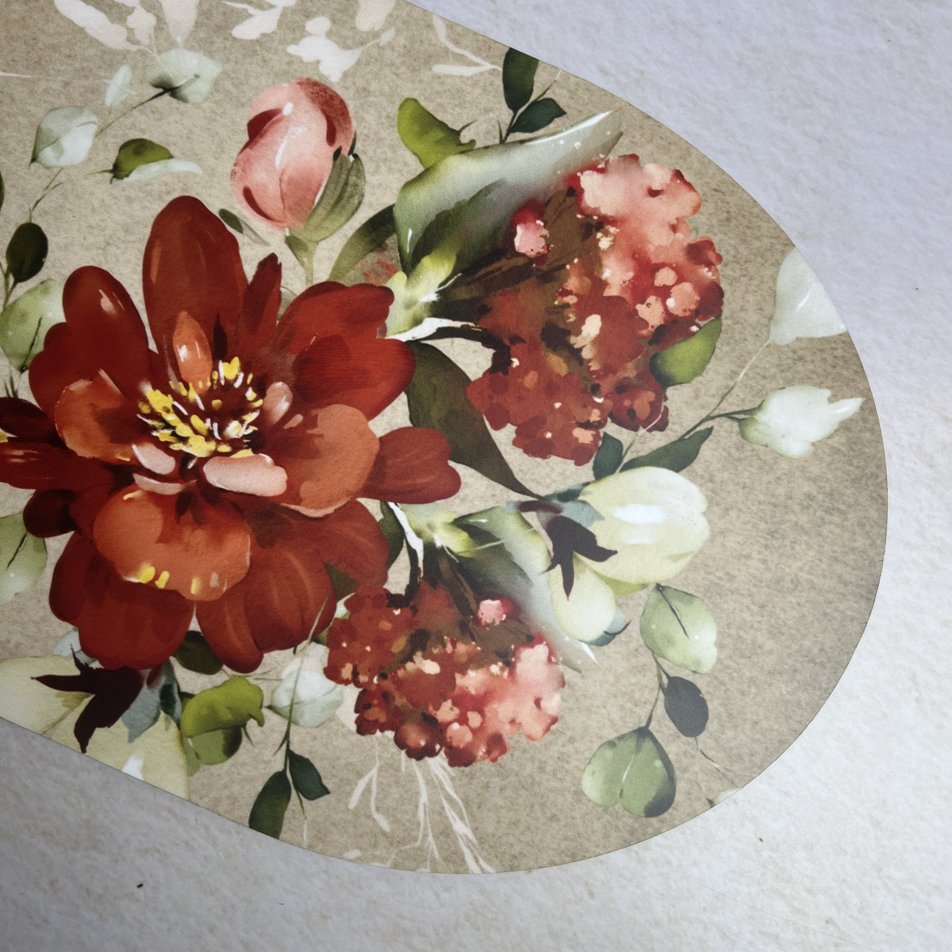 Dining Table Placemats - Crimson