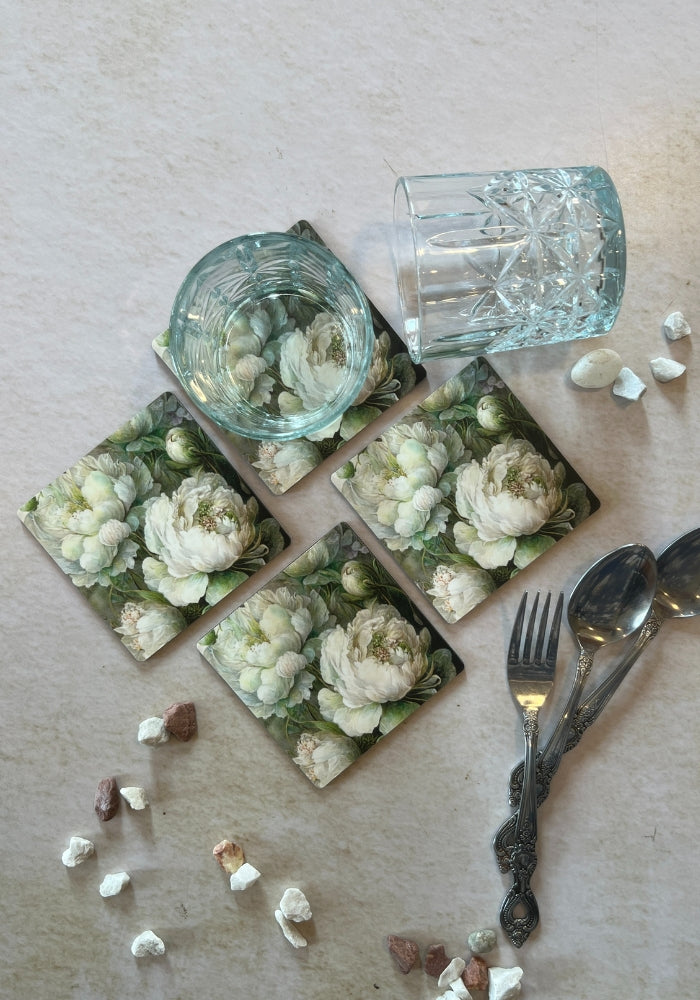 Coasters - Dancing Peonies