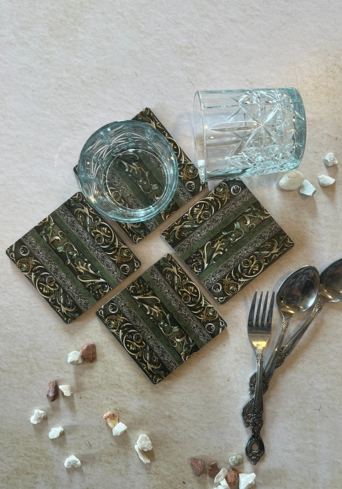Coasters - Emerald Grace