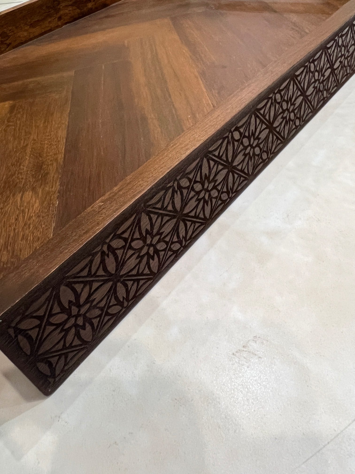 Wooden Engraved Tray