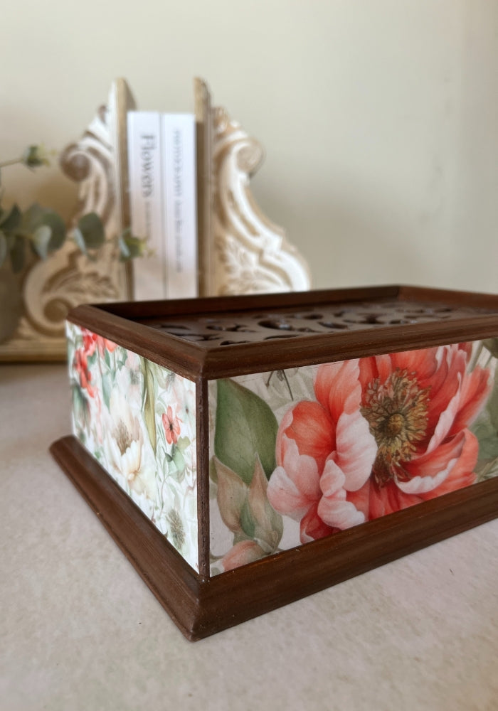 Symphony Carved Box - Floral Dance