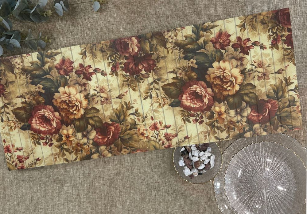 Wooden Collapsible Runner - Gardenia