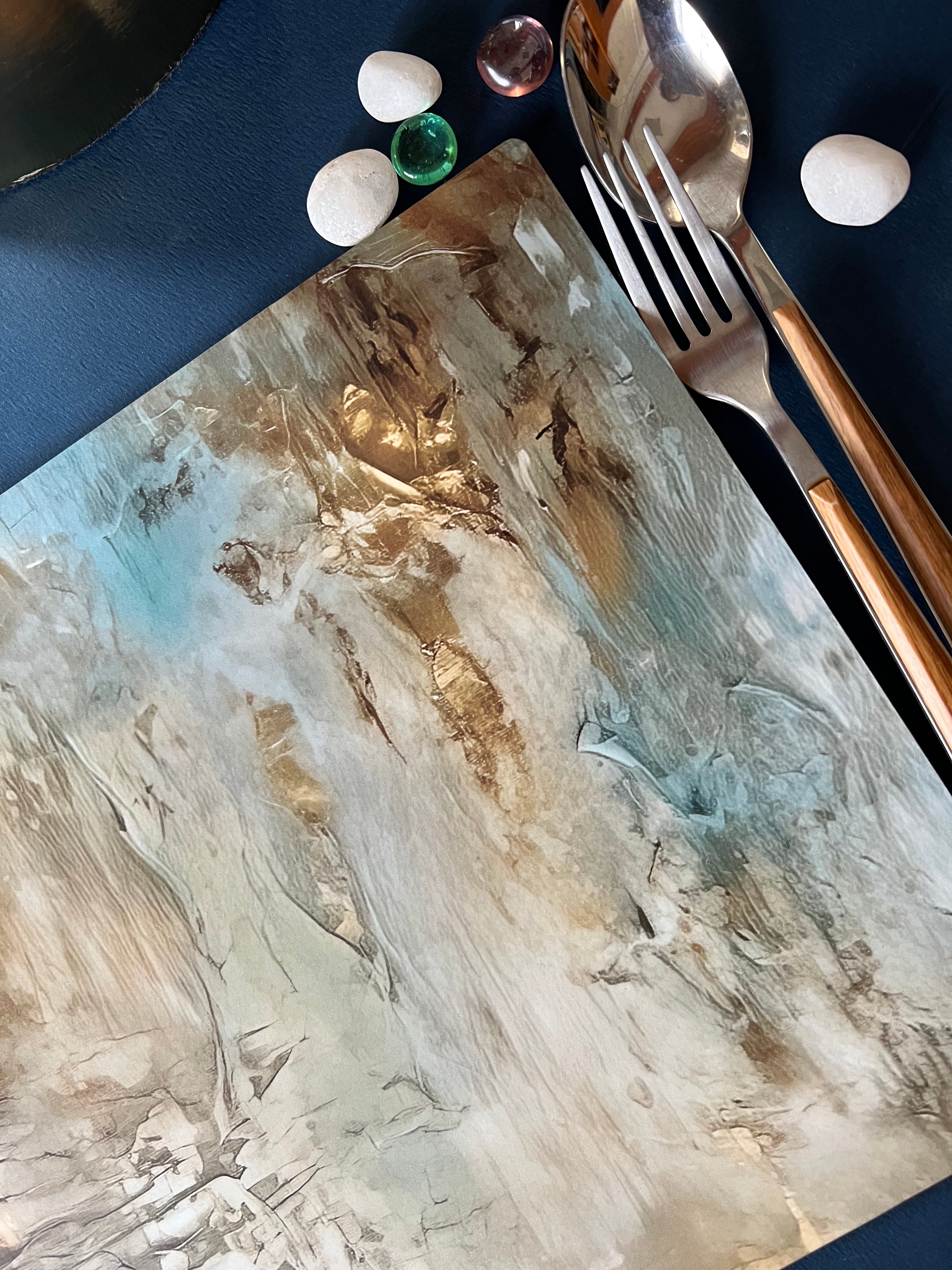 Dining Table Placemats - Golden Hues
