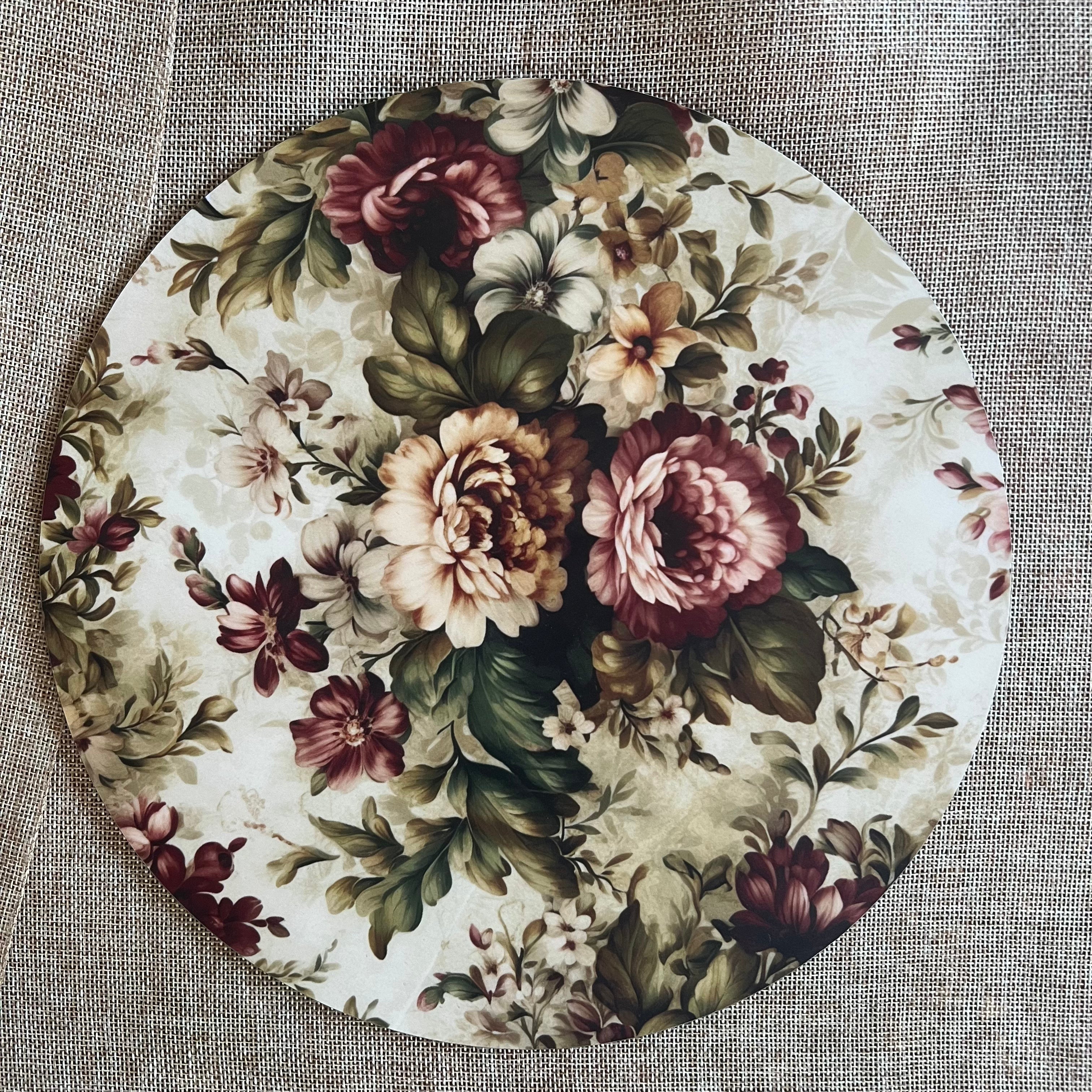 Dining Table Trivets - Gardenia (Round)