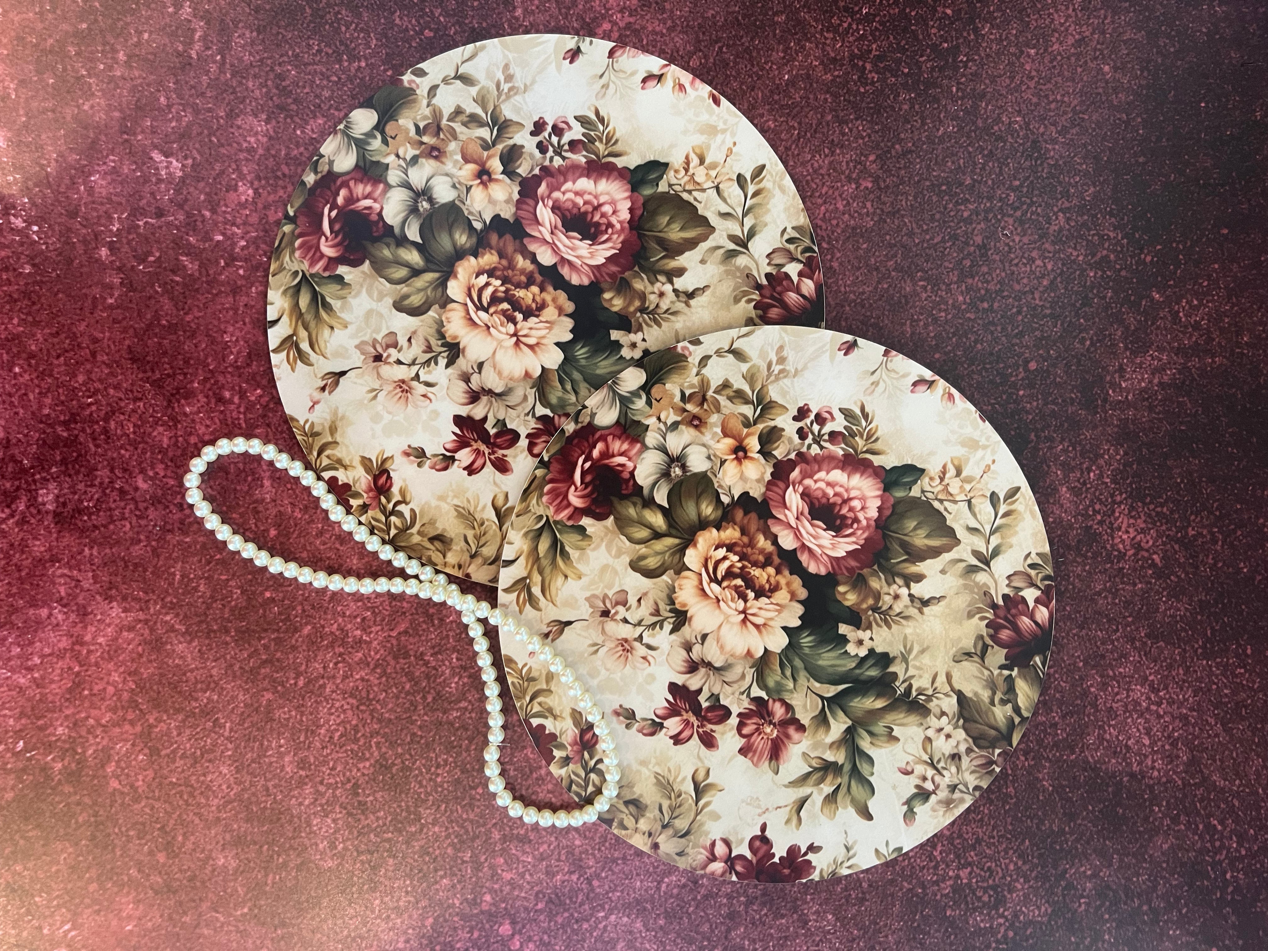 Dining Table Trivets - Gardenia (Round)