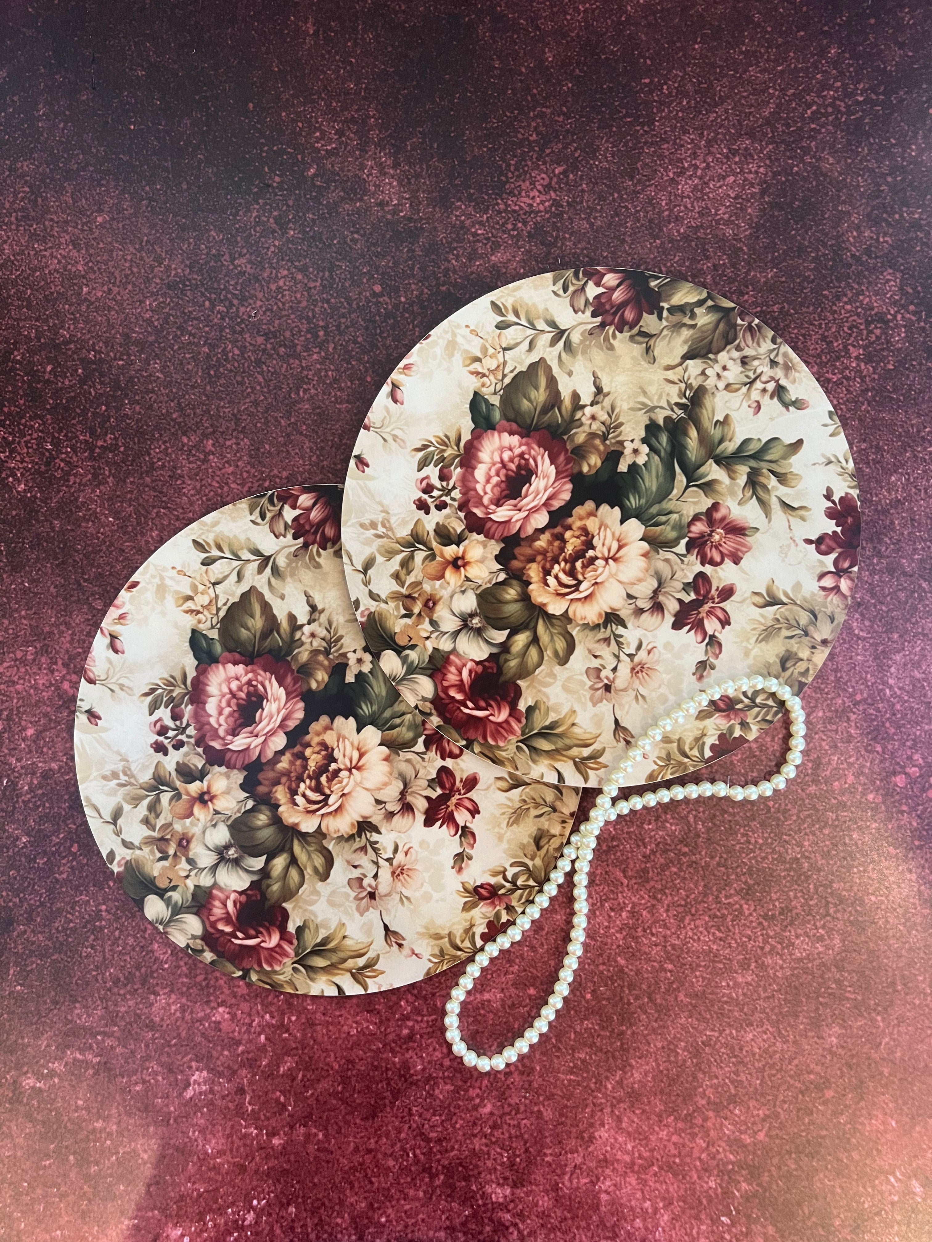 Dining Table Trivets - Gardenia (Round)