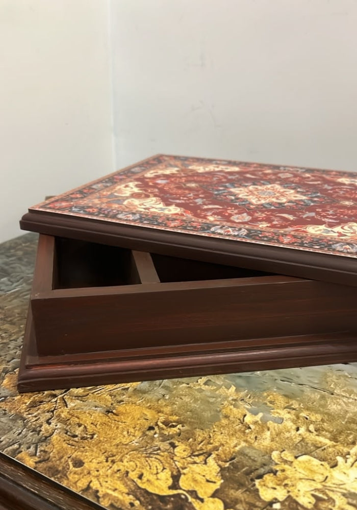 Wooden Cutlery Box - Persian Charm