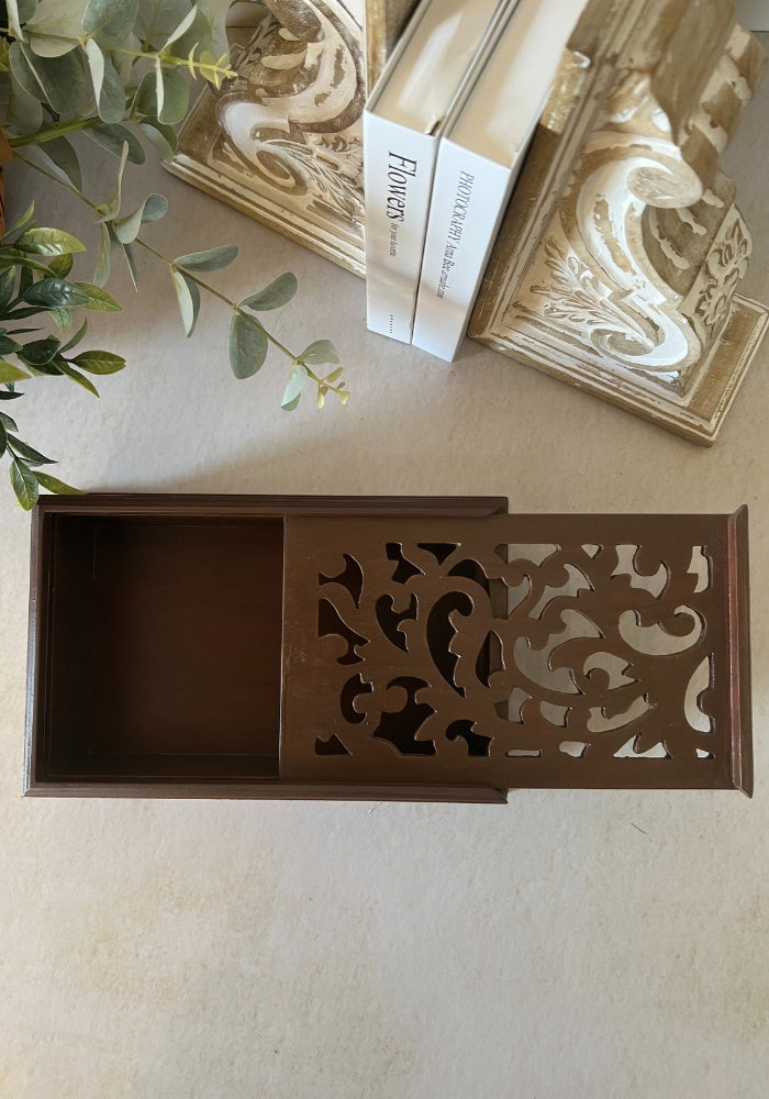 Symphony Carved Box - Pink Blossom