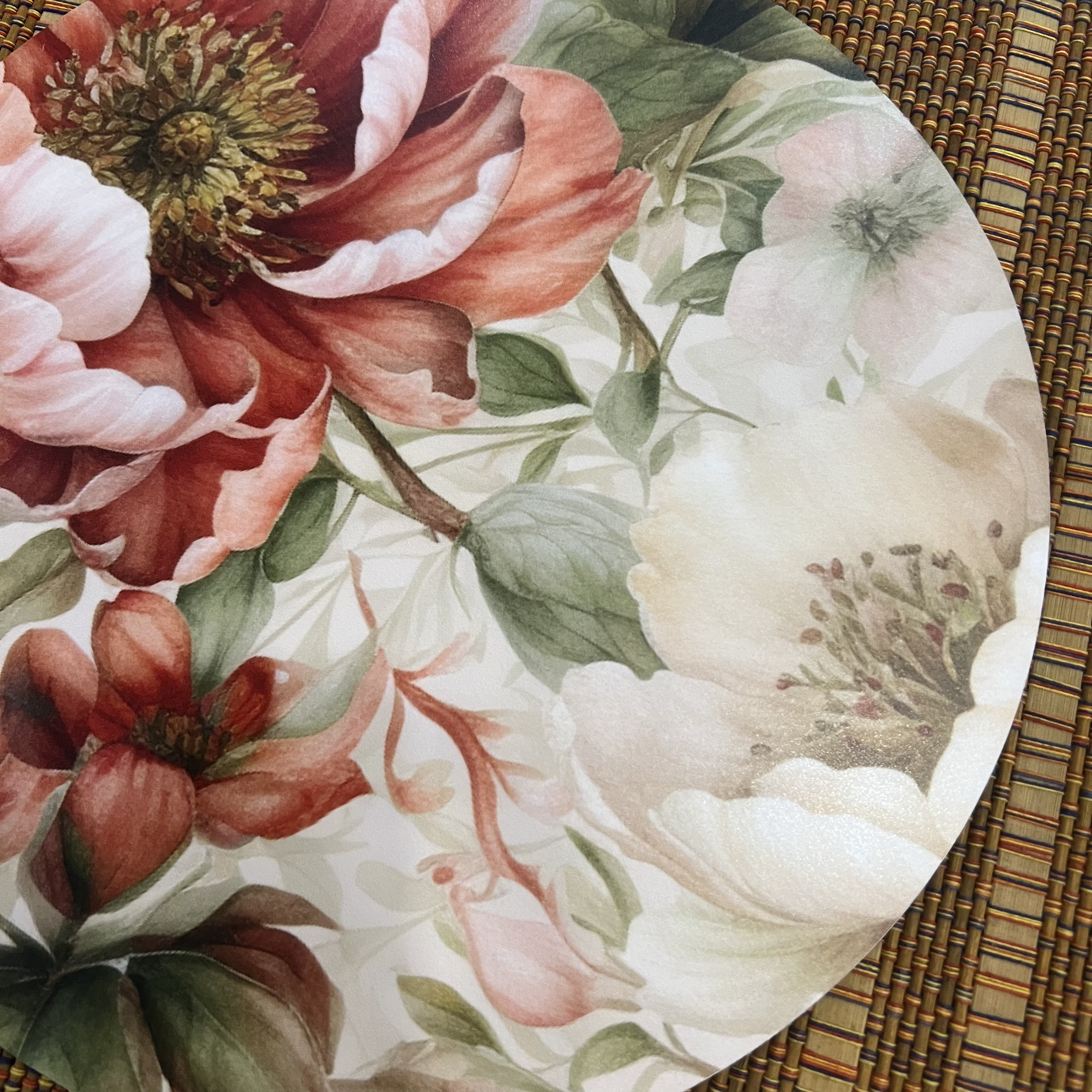Dining Table Trivets - Floral Dance (Round)