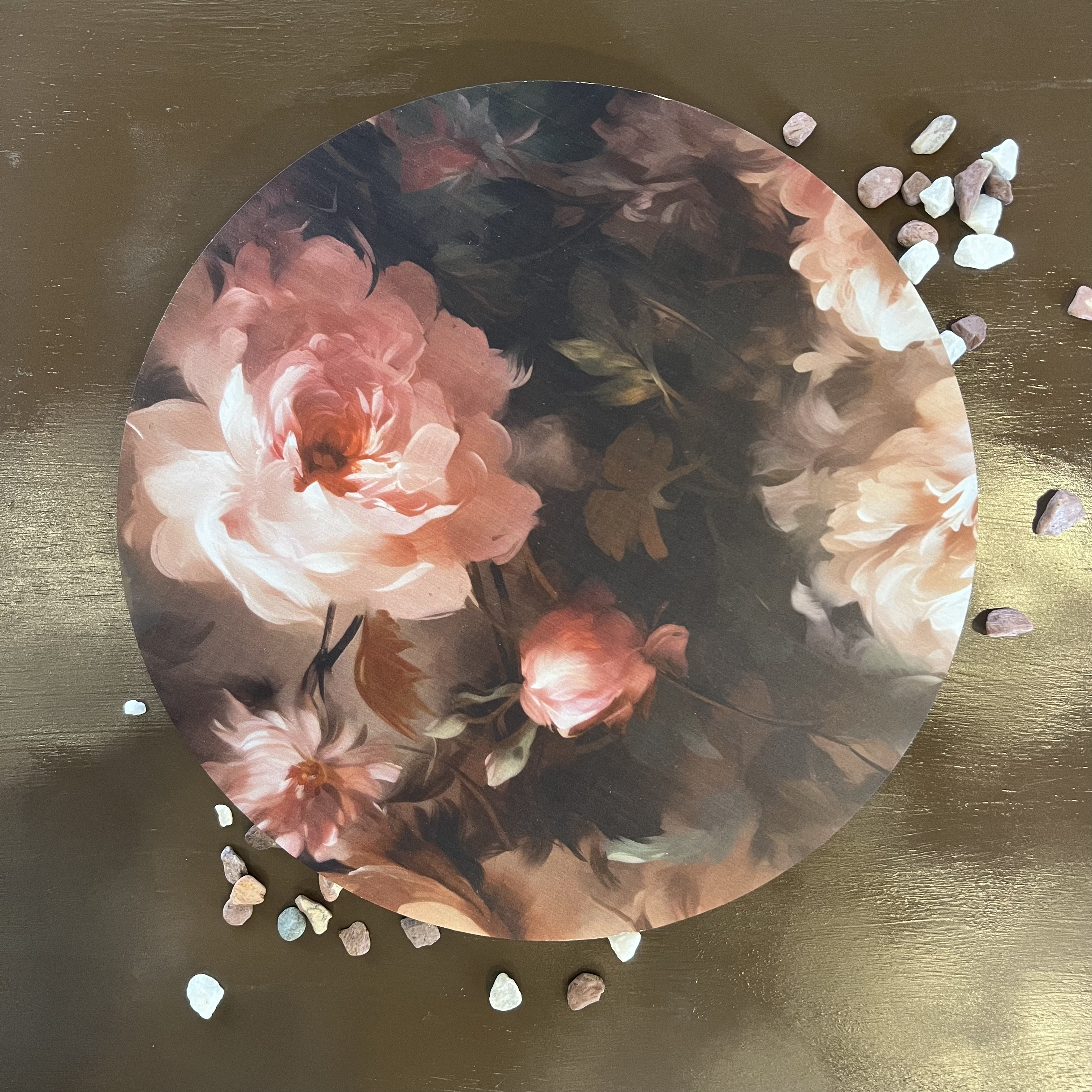 Turntable - Watercolor Florals - Standard