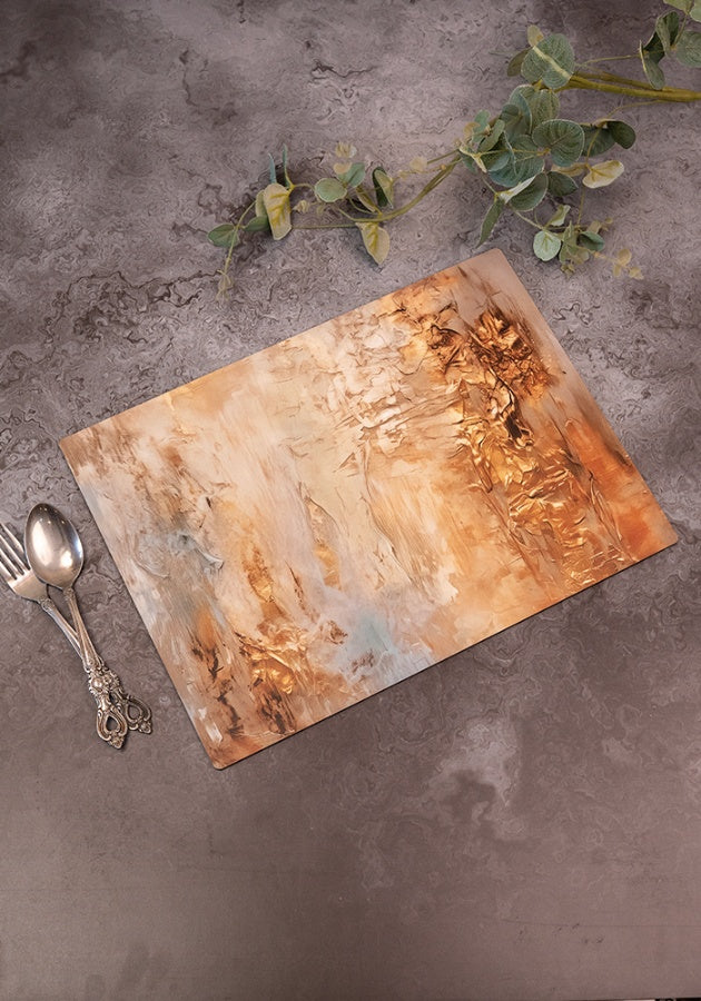 Dining Table Placemats - Golden Hues