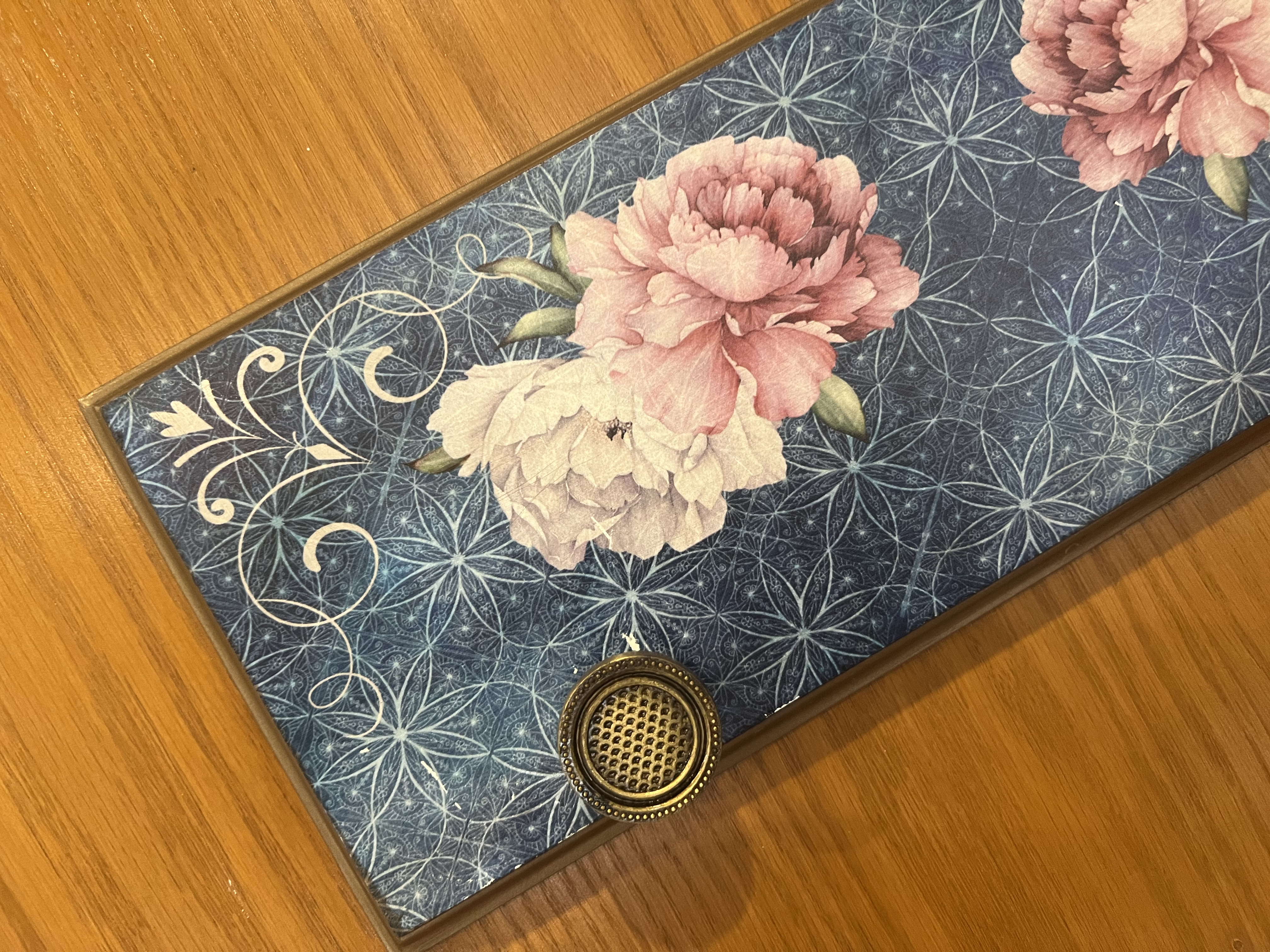 Wall Plaque - Pretty Peonies