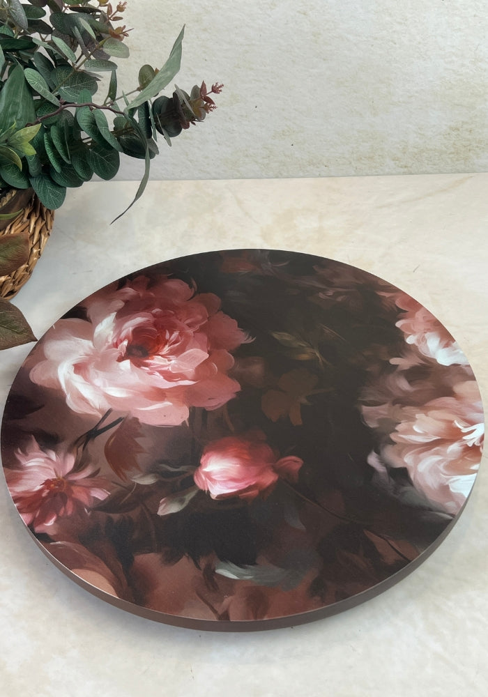Turntable - Watercolor Florals - Standard