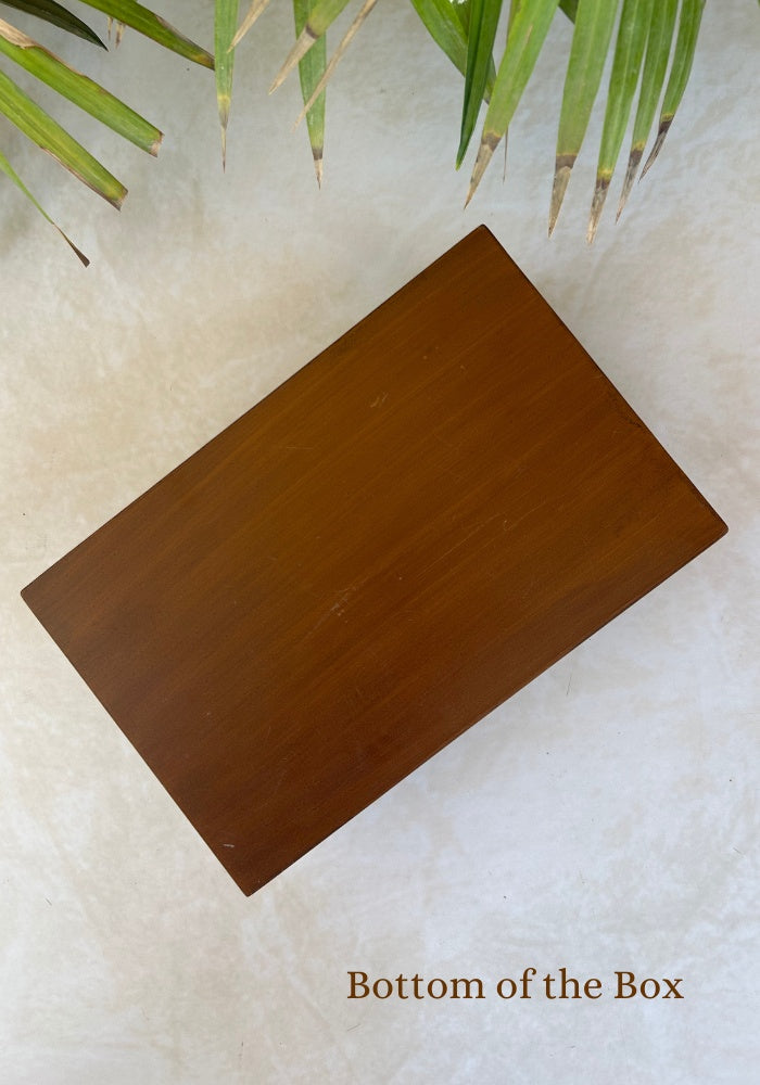 Symphony Carved Box - Golden Hues