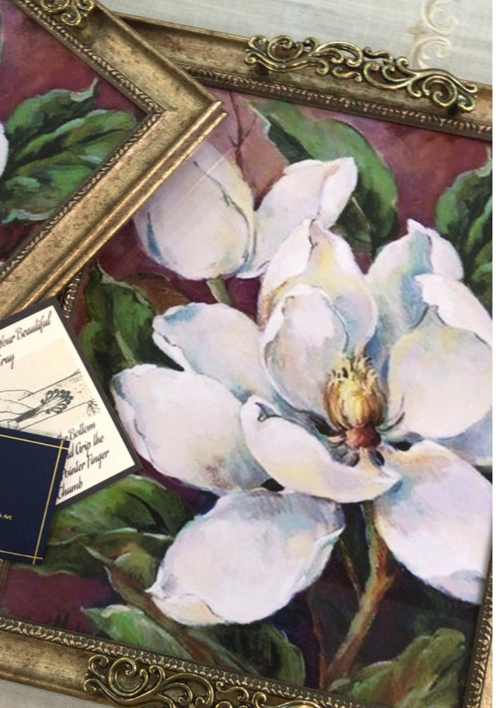 Frame Tray - White Magnolia