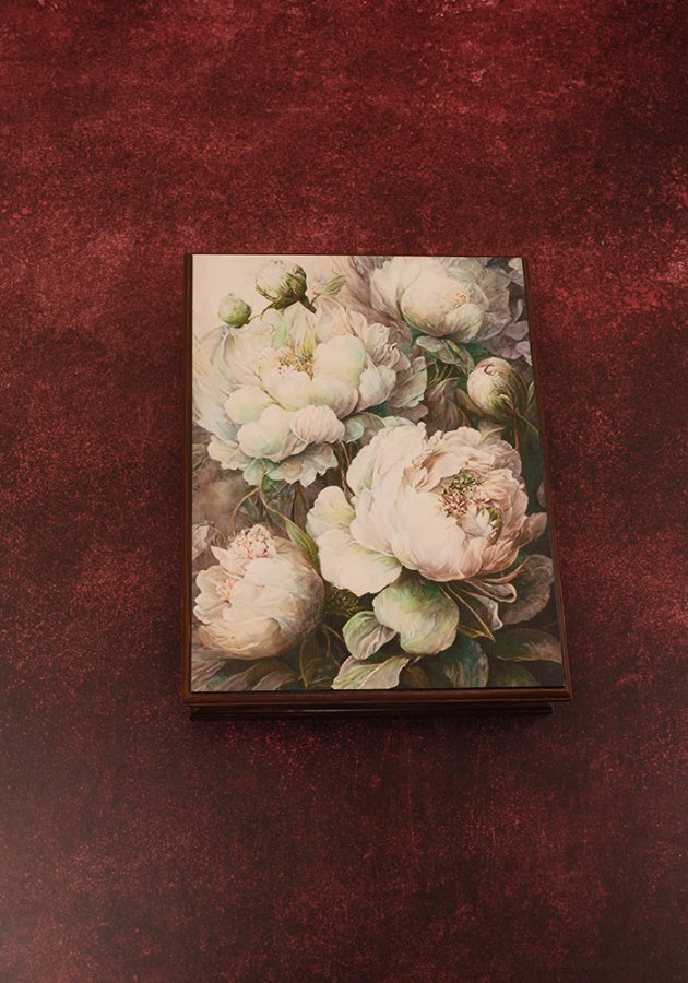 Cutlery Box - Dancing Peonies