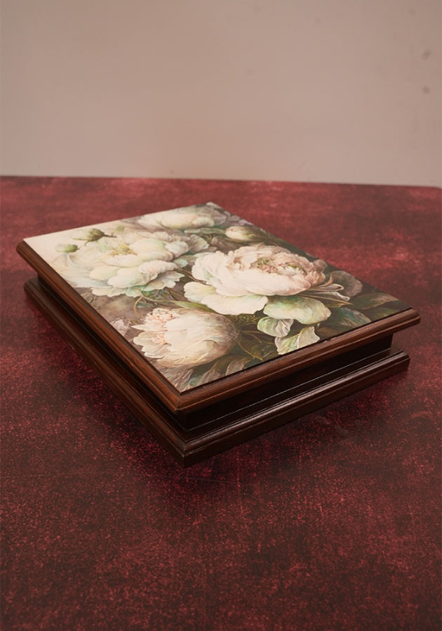 Cutlery Box - Dancing Peonies