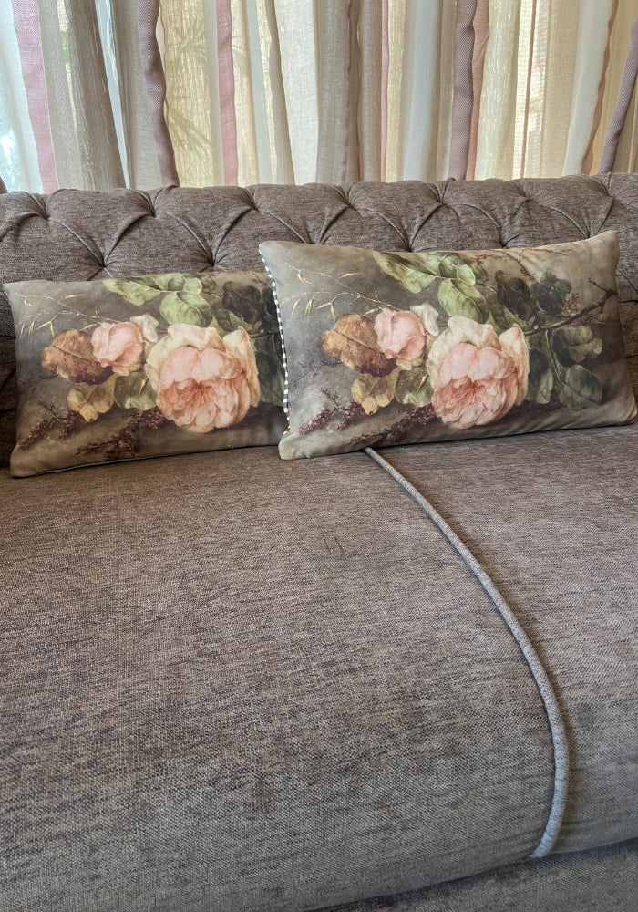 Reversible Cushion Covers - Earthy Fragrance - Rectangle