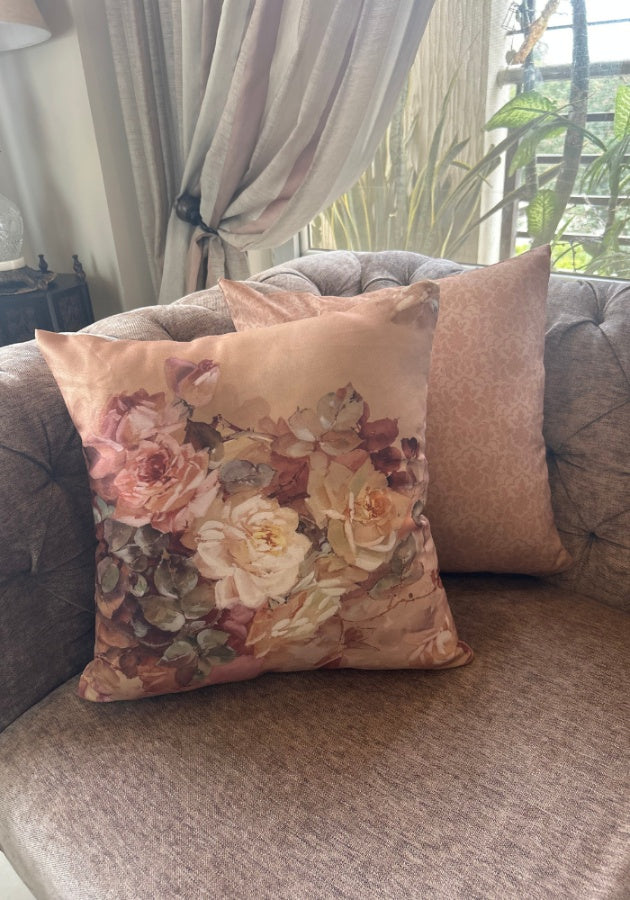 Reversible Cushion Covers - Floral Bunch