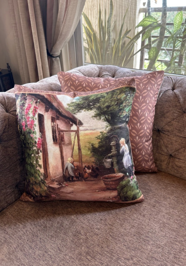 Reversible Cushion Covers - The Village