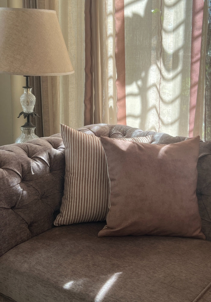 Reversible Cushion Covers - Classic Stripes