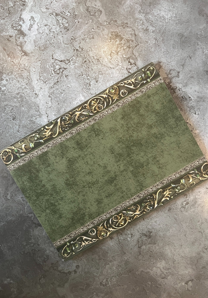 Dining Table Placemats - Emerald Grace