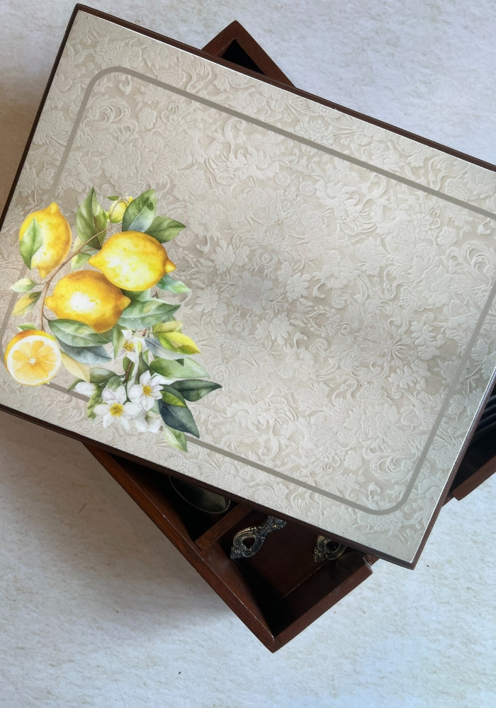 Engraved Cutlery Box - Lemon N Lime