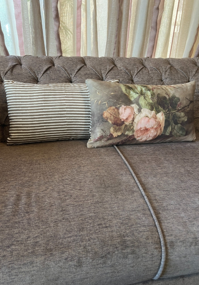 Reversible Cushion Covers - Earthy Fragrance - Rectangle