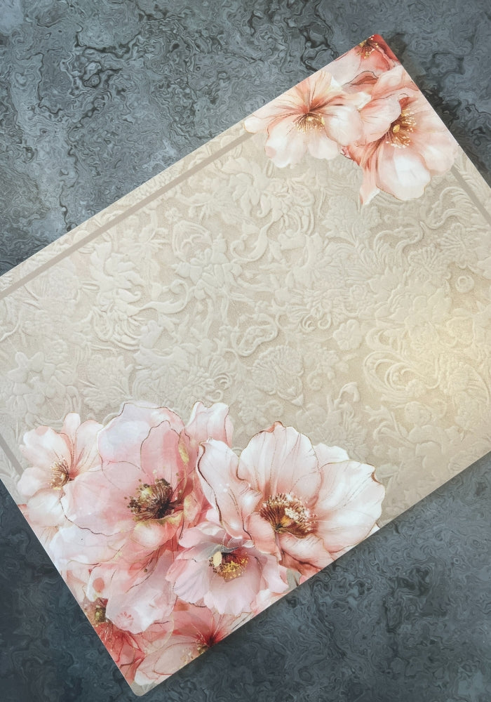 Dining Table Placemats - Floral Blush