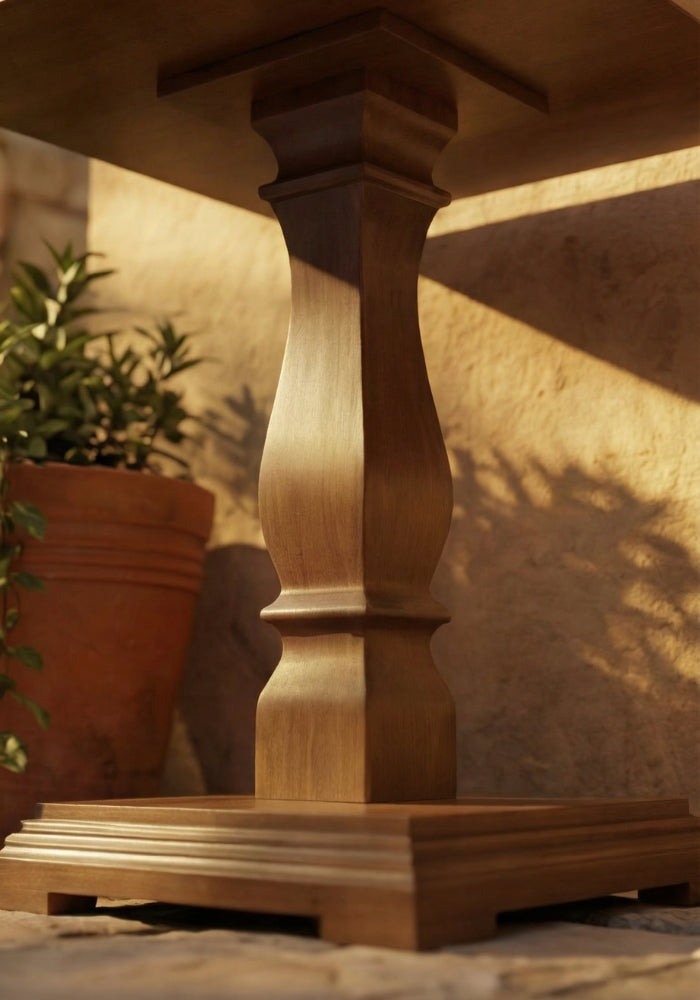 Rectangular Table : -  Indigo Hues