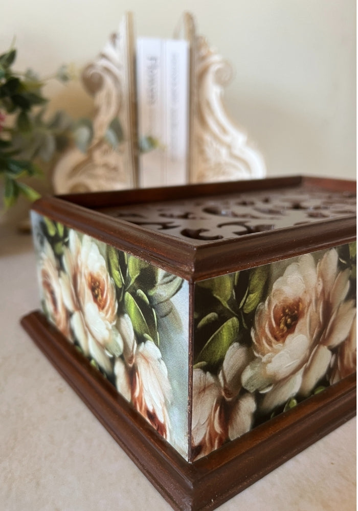 Symphony Carved Box - Blooms