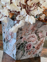 Basket - Curve-It Marble Floral