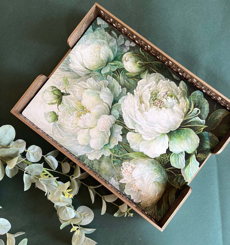 Dining Table Placemats - Dancing Peonies