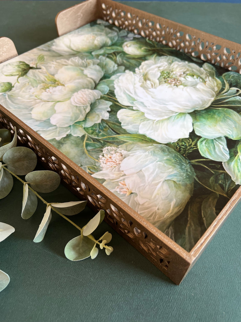 Dining Table Placemats - Dancing Peonies