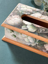 Tissue Box - The Luxury Series -  Dancing Peonies