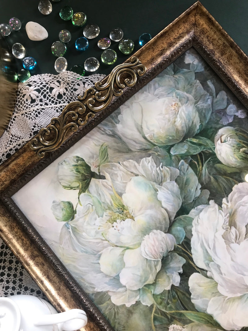 Frame Tray - Dancing Peonies